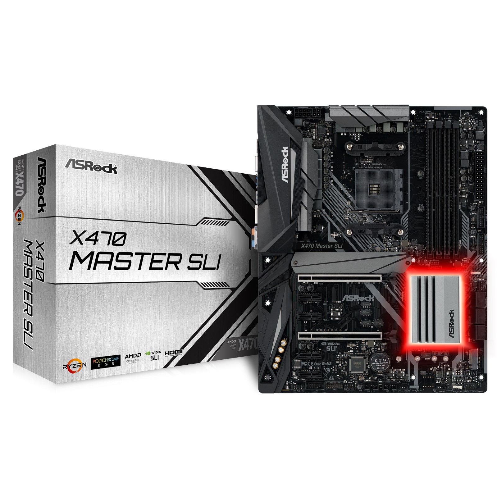 Asrock x470 master sli обзор